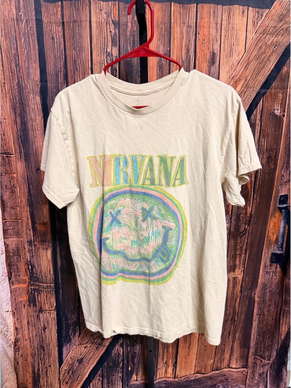 Nirvana Vintage Style Graphic T-Shirt Medium